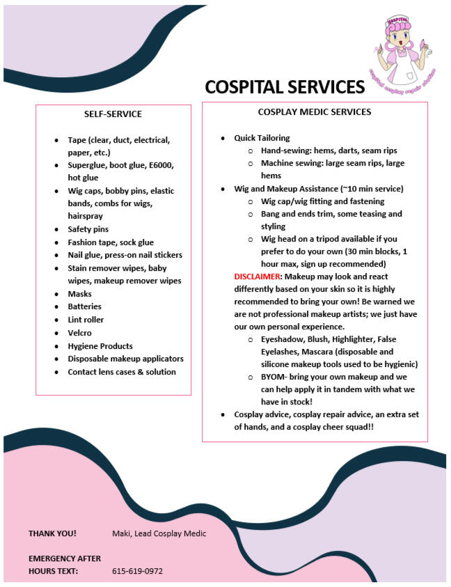 Cospital Services Flyer